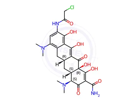 Chemical structure of Minocycline Impurity 3
