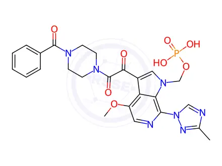 Chemical structure of Fostemsavir