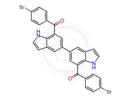 Chemical structure of Bromfenac Impurity 62