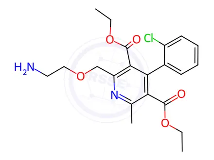 Chemical structure of Amlodipine Impurity 57