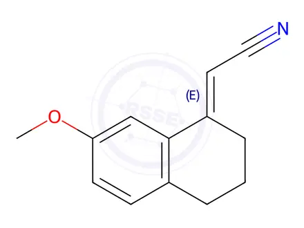 Chemical structure of Agomelatine Impurity 1