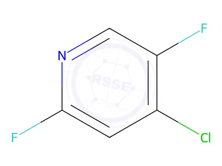 Chemical structure of 4-Chloro-2,5-difluoropyridine