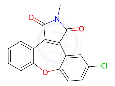 Chemical structure of AsenapineImpurity1