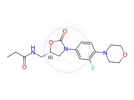 Chemical structure of Linezolid Impurity 85