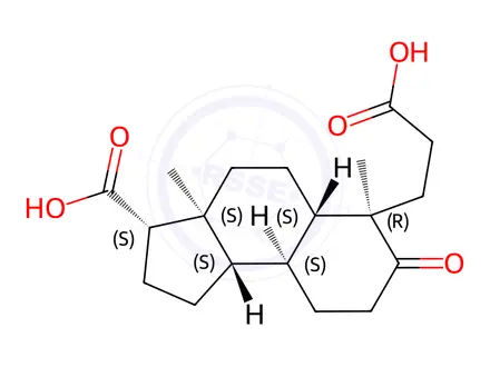 Chemical structure of Finasteride Impurity 36