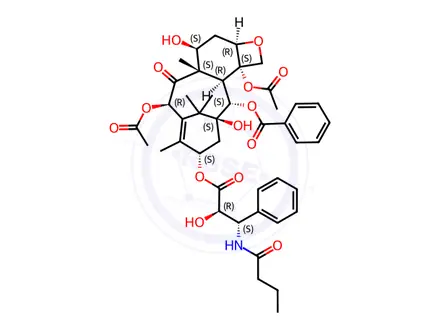 Chemical structure of Cabazitaxel Impurity 35