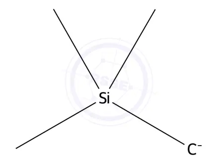 Chemical structure of Bromo[(trimethylsilyl)methyl]-magnesium