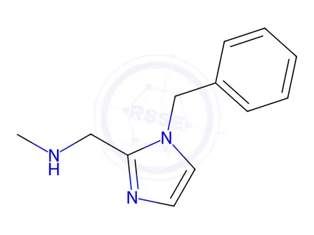Chemical structure of [(1-benzyl-1h-imidazol-2-yl)methyl](methyl)amine