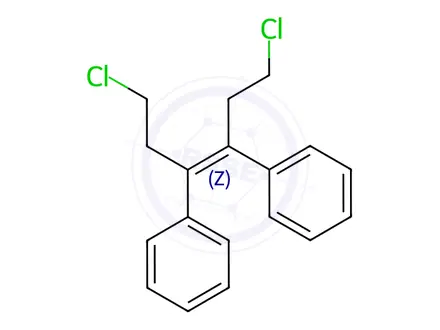 Chemical structure of Ospemifene Impurity 1