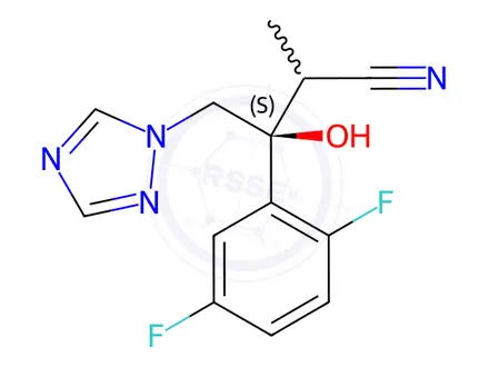 Chemical structure of Isavuconazole Impurity 95