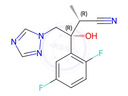 Chemical structure of Isavuconazole Impurity 67