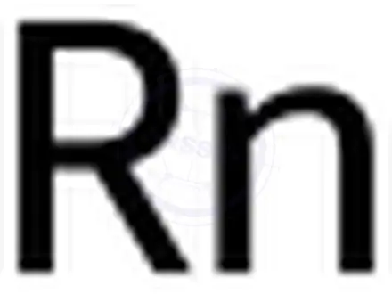 Chemical structure of Radon