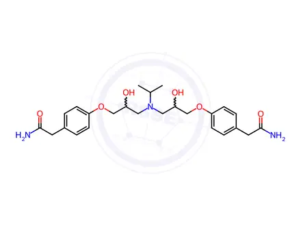 Chemical structure of Atenolol EP Impurity F