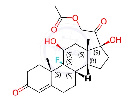 Chemical structure of Uridine 5’-Diphospho-N-acetylglucosamine-d3
