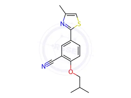 Chemical structure of Febuxostat Impurity 15