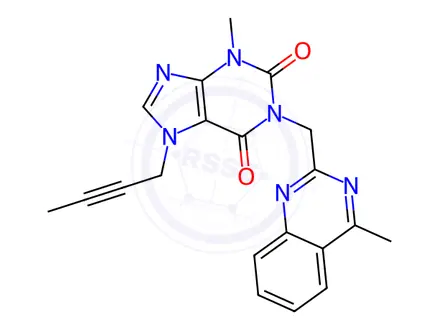 Chemical structure of Linagliptin Impurity Q