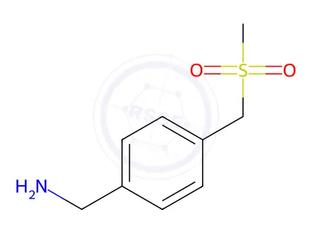 Chemical structure of (4-((Methylsulfonyl)methyl)phenyl)methanamine
