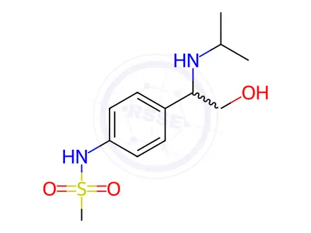 Chemical structure of Sotalol Hydrochloride Impurity 4 (Sotalol Hydrochloride EP Impurity D)