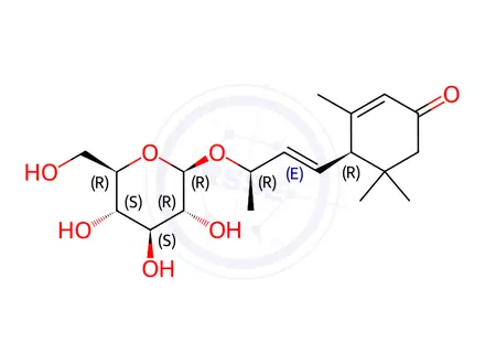Chemical structure of Zeaxanthin Impurity 26