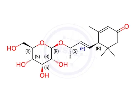 Chemical structure of Zeaxanthin Impurity 25