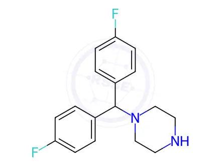 Chemical structure of Flunarizine EP Impurity A