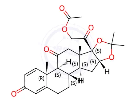 Chemical structure of Budesonide Impurity 64