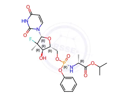 Chemical structure of Sofosbuvir Impurity 26