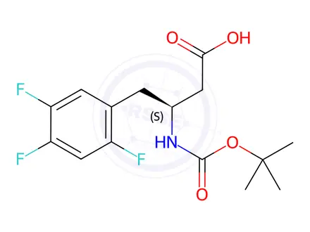 Chemical structure of Sitagliptin Impurity 17