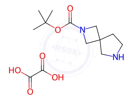 Chemical structure of TERT-BUTYL 2,6-DIAZASPIRO[3.4]OCTANE-2-CARBOXYLATE