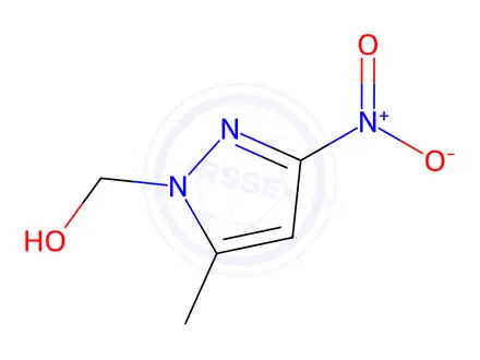 Chemical structure of (5-methyl-3-nitro-1H-pyrazol-1-yl)methanol