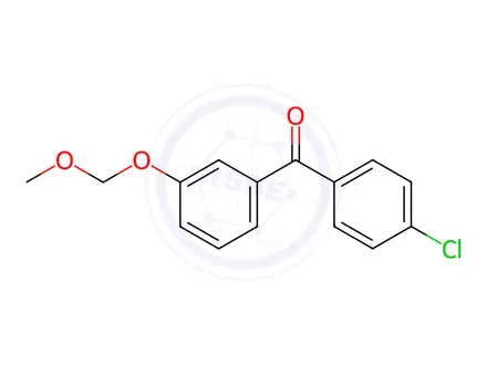 Chemical structure of (4-Chlorophenyl)(3-(methoxymethoxy)phenyl)methanone