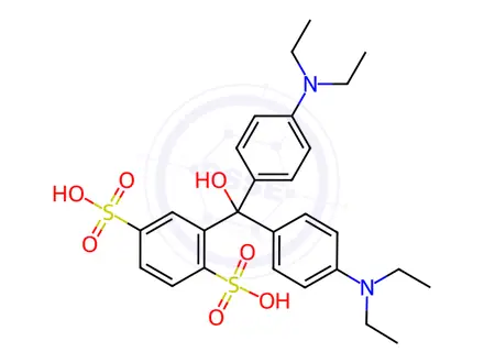Chemical structure of Isosulfan Blue Impurity 2
