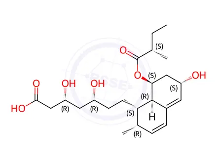 Chemical structure of Pravastatin Impurity 20