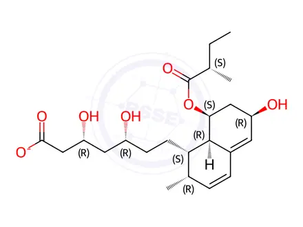 Chemical structure of Pravastatin EP Impurity A(Sodium Salt)