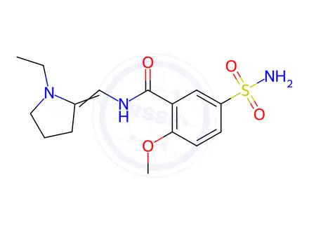Chemical structure of Sulpiride Impurity 11