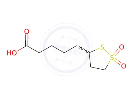 Chemical structure of Thioctic Acid Impurity 22