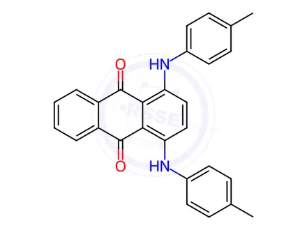 Chemical structure of Anthraquinone Impurity 21