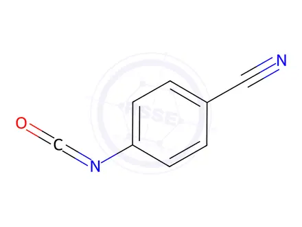 Chemical structure of 4-Isocyanatobenzonitrile