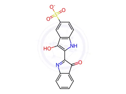 Chemical structure of Indigo Carmine Related Compound 1