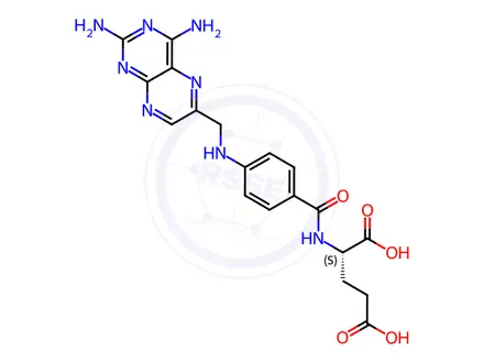 Chemical structure of Methotrexate Impurity B