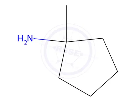Chemical structure of 1-methylcyclopentan-1-amine