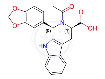 Chemical structure of Tadalafil Impurity 48
