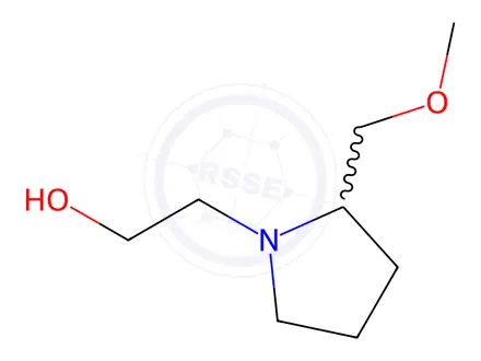 Chemical structure of 2-(2-(Methoxymethyl)pyrrolidin-1-yl)ethanol