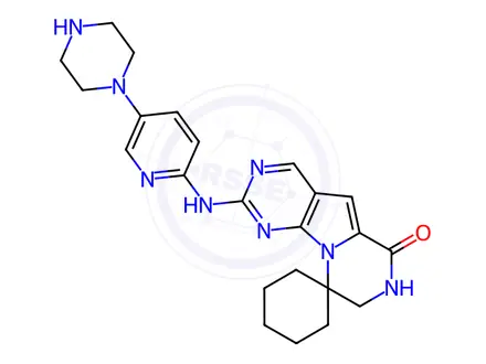Chemical structure of Trilaciclib Impurity 2
