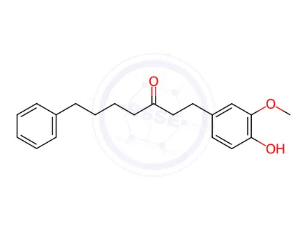 Chemical structure of Yakuchinone A