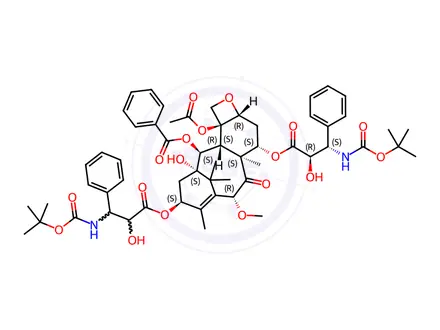 Chemical structure of Cabazitaxel EP Impurity E