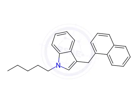 Chemical structure of JWH-175