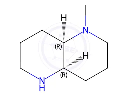 Chemical structure of (4aR,8aR)-rel-1-methyl-decahydro-1,5-naphthyridine oxalic acid