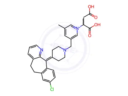 Chemical structure of Rupatadine EP Impurity A