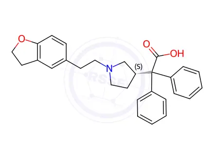 Chemical structure of Darifenacin Hydrochloride